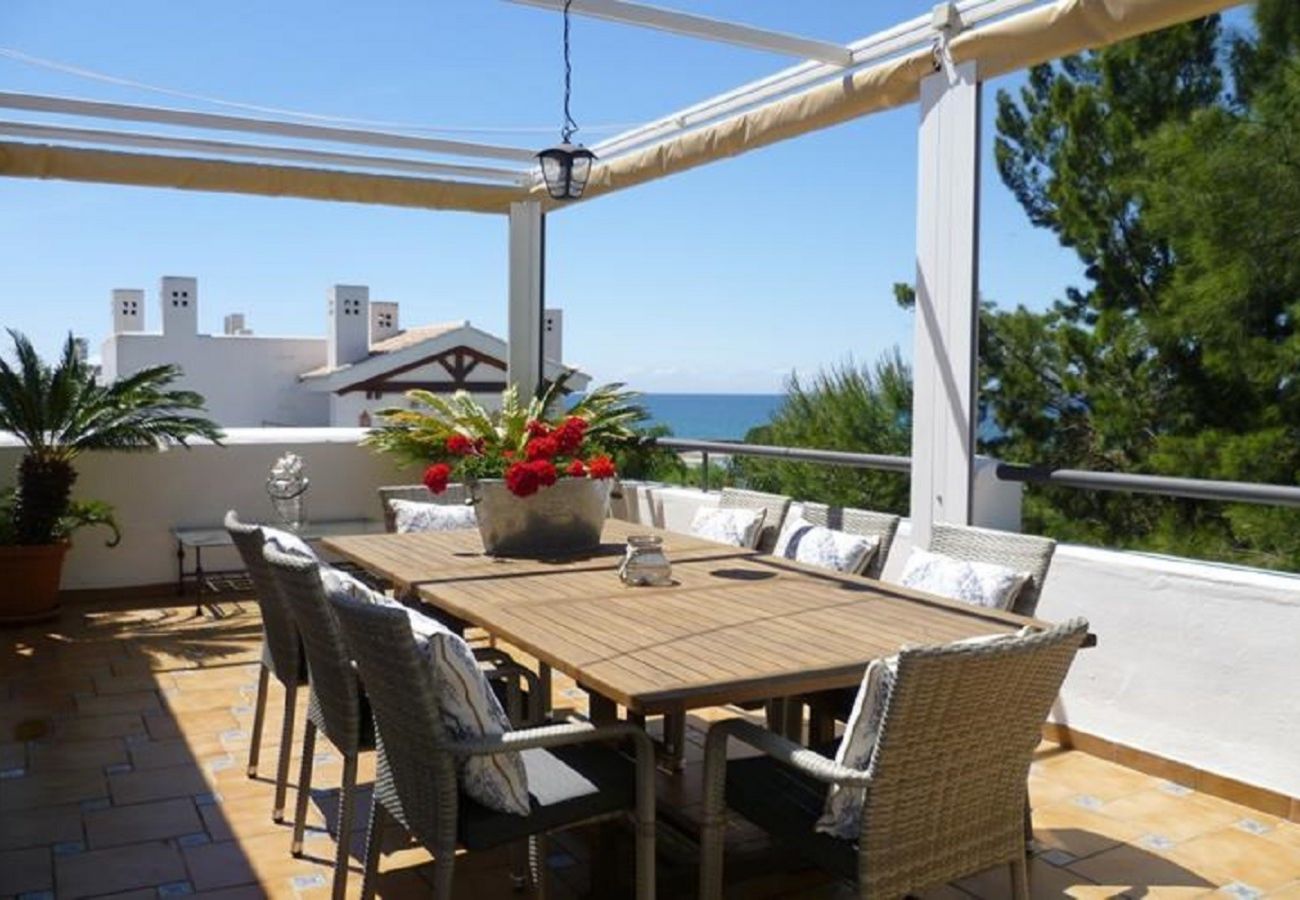 Ferienwohnung in Marbella - Wunderschönes Penthouse Los Monteros 