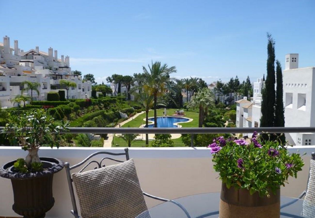 Ferienwohnung in Marbella - Wunderschönes Penthouse Los Monteros 