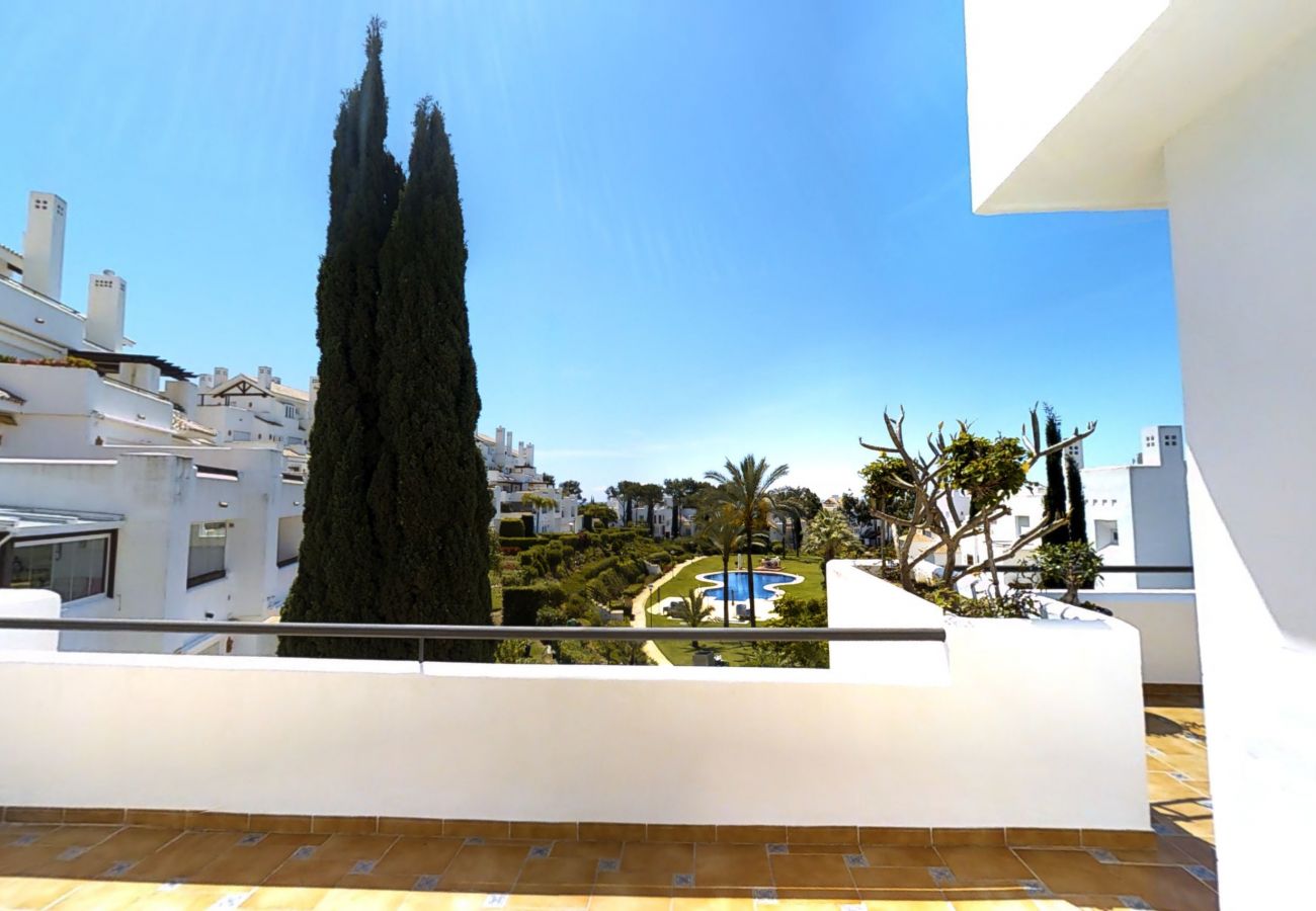 Ferienwohnung in Marbella - Wunderschönes Penthouse Los Monteros 