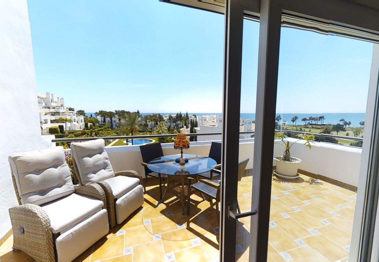 Ferienwohnung in Marbella - Wunderschönes Penthouse Los Monteros 
