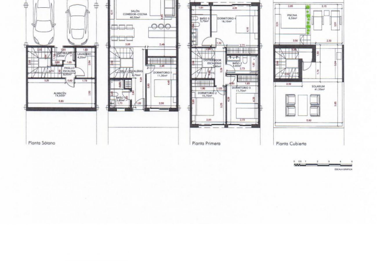 Stadthaus in La Cala de Mijas - Modernes Ferienwohnung mit Pool auf Dachterasse