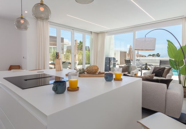 Villa in Mijas Costa - 394921 - Wunderschöne Doppelhaushälfte in Strandn (beheizter Pool) (ähe Villa in Mijas Costa - 394921 - Wunderschöne Doppelhaushälfte in Strandn (beheizter Pool) (ähe