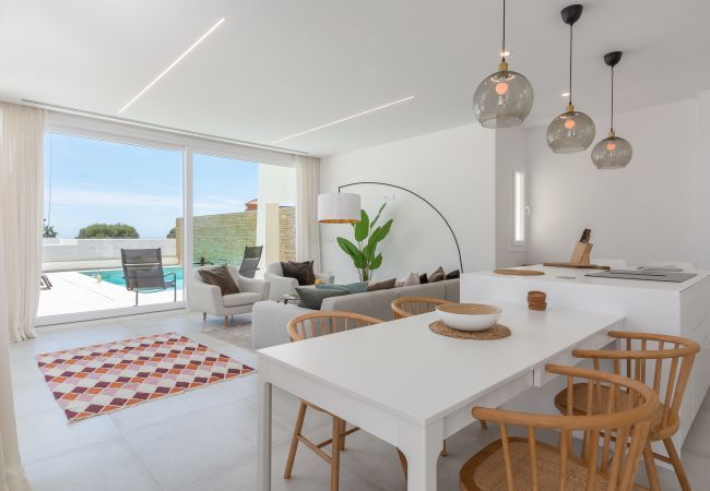 Villa in Mijas Costa - 394921 - Wunderschöne Doppelhaushälfte in Strandn (beheizter Pool) (ähe Villa in Mijas Costa - 394921 - Wunderschöne Doppelhaushälfte in Strandn (beheizter Pool) (ähe