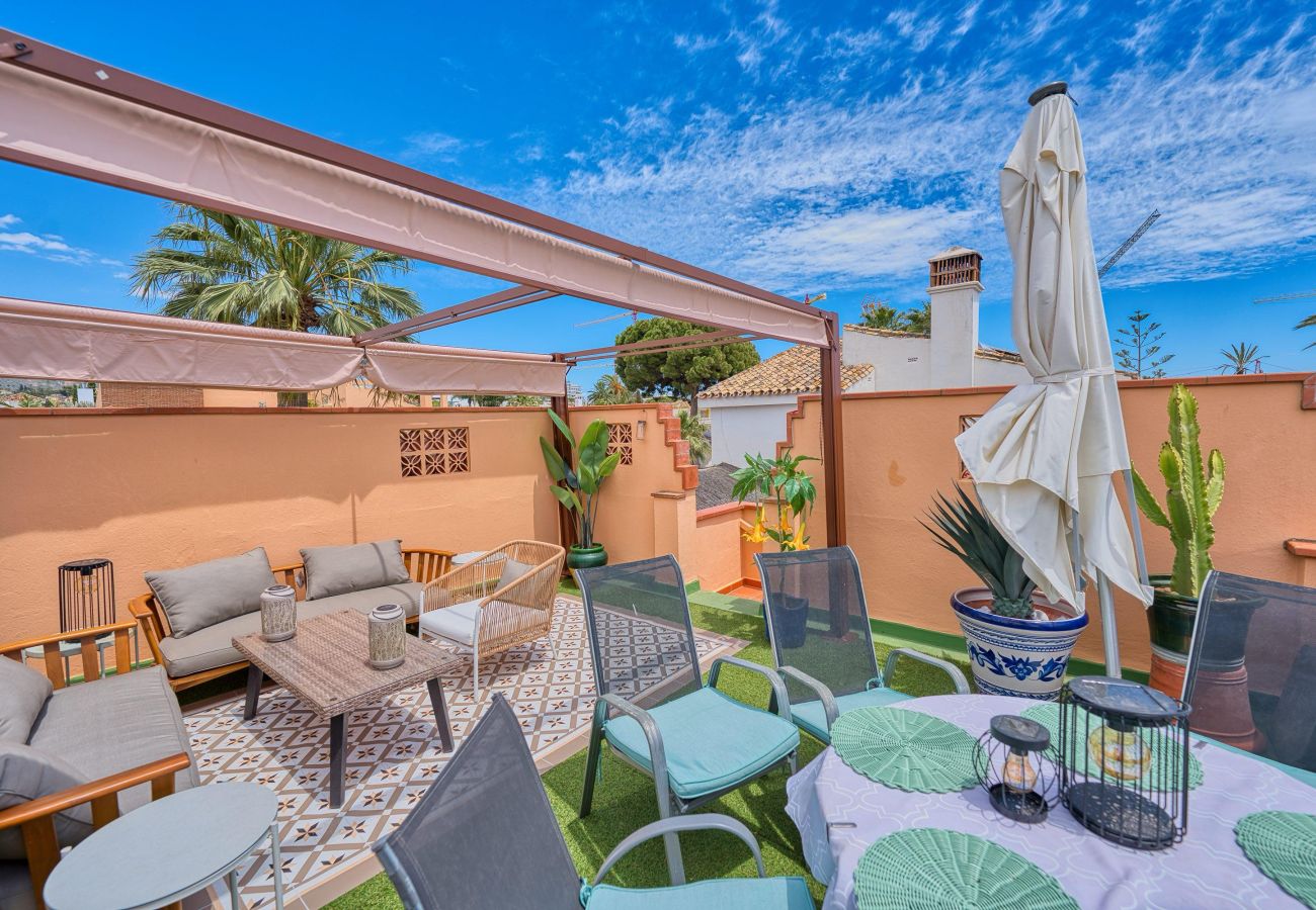 Villa in Marbella - 1109 Charmante Familienvilla mit Panoramablick auf das Meer