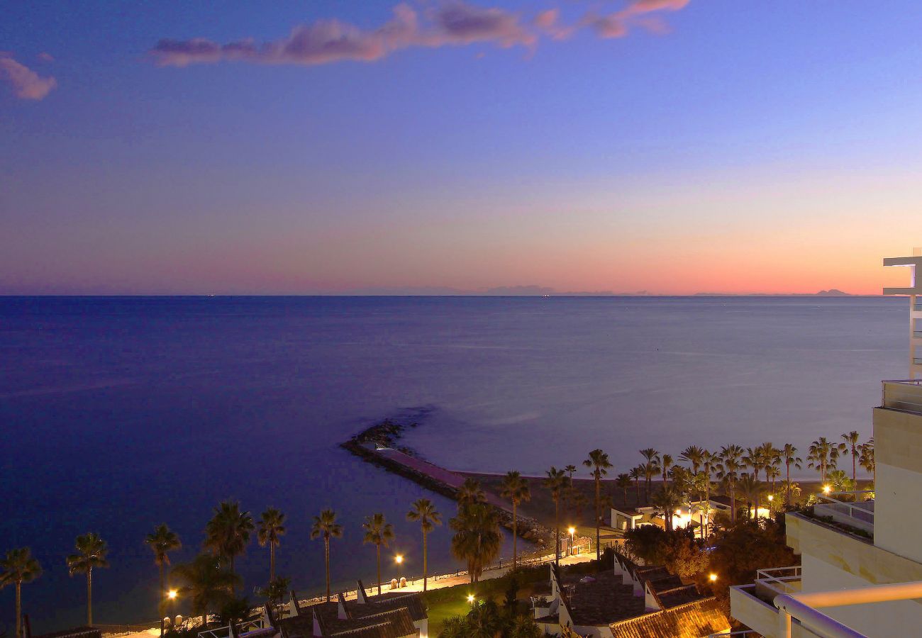 Ferienwohnung in Marbella - 1149 Atemberaubendes Duplex-Penthouse mit Panoramablick auf das Meer