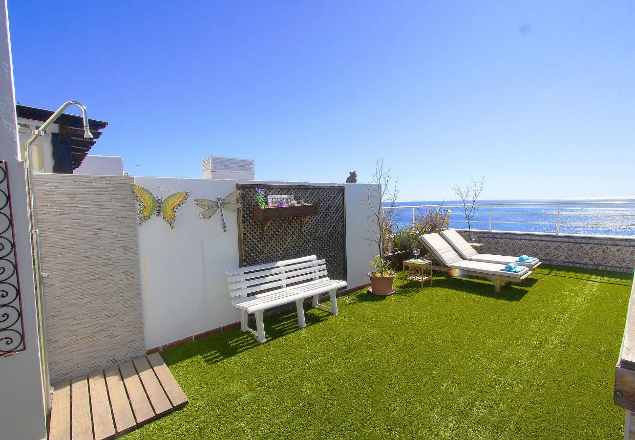 Ferienwohnung in Marbella - 1149 Atemberaubendes Duplex-Penthouse mit Panoramablick auf das Meer