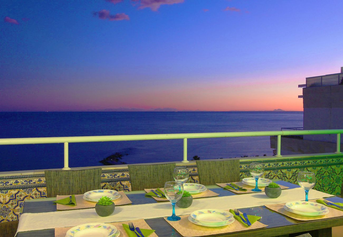 Ferienwohnung in Marbella - 1149 Atemberaubendes Duplex-Penthouse mit Panoramablick auf das Meer