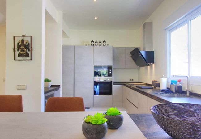 Villa in Mijas Costa - 1166 Moderne Luxusvilla mit Panoramablick auf den Golfplatz Villa in Mijas Costa - 1166 Moderne Luxusvilla mit Panoramablick auf den Golfplatz