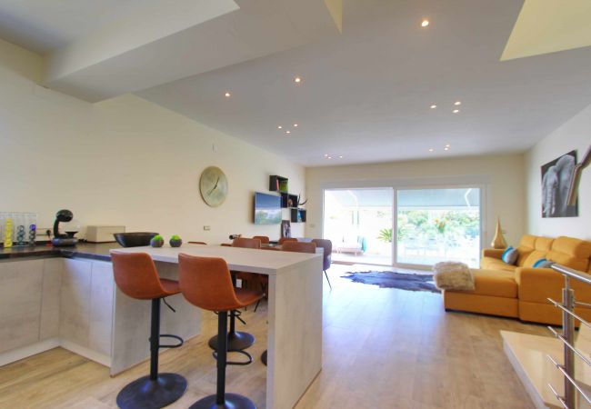 Villa in Mijas Costa - 1166 Moderne Luxusvilla mit Panoramablick auf den Golfplatz Villa in Mijas Costa - 1166 Moderne Luxusvilla mit Panoramablick auf den Golfplatz