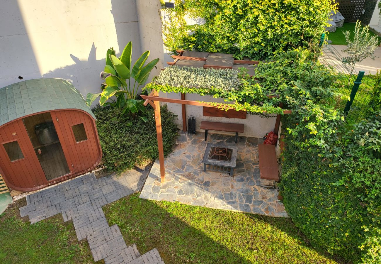 Villa in Mijas - 1166 Moderne Luxusvilla mit Panoramablick auf den Golfplatz
