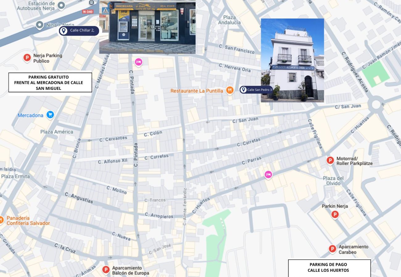 Ferienwohnung in Nerja - Jimena Maro Wohnung im Zentrum von Nerja