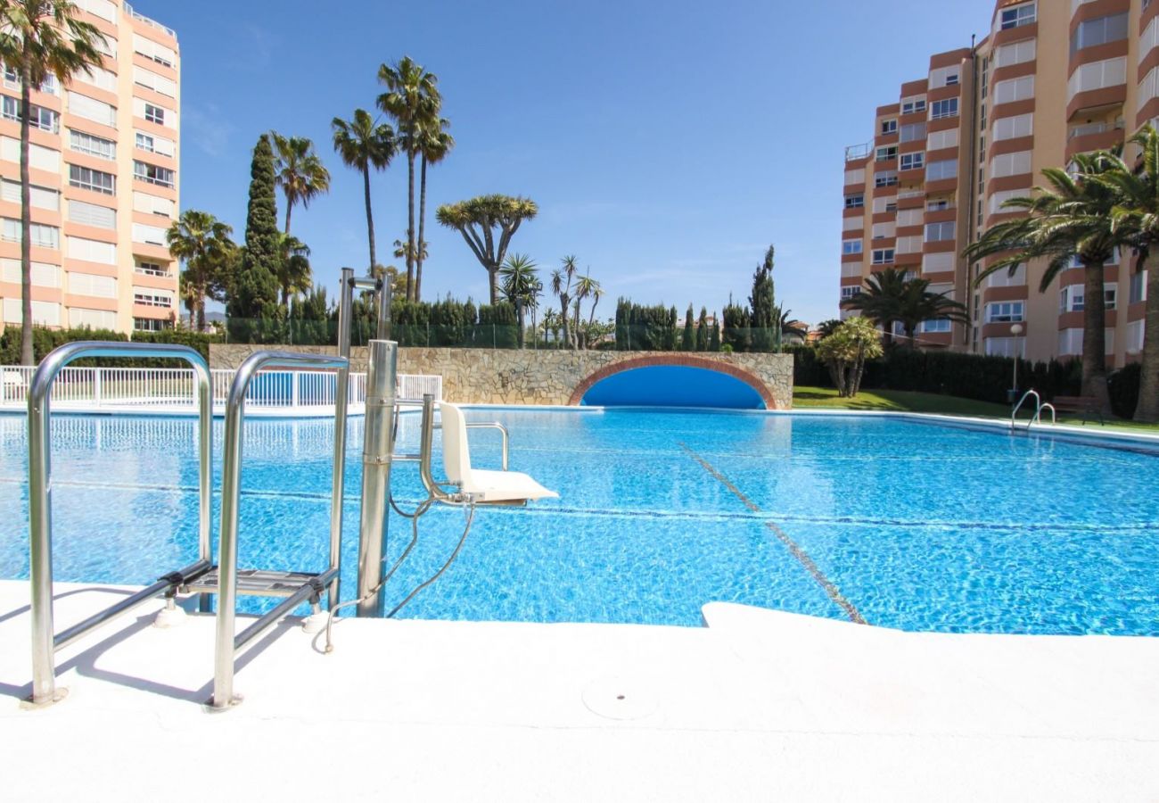 Ferienwohnung in Torrox Costa - Apartment America 1. Strandlinie