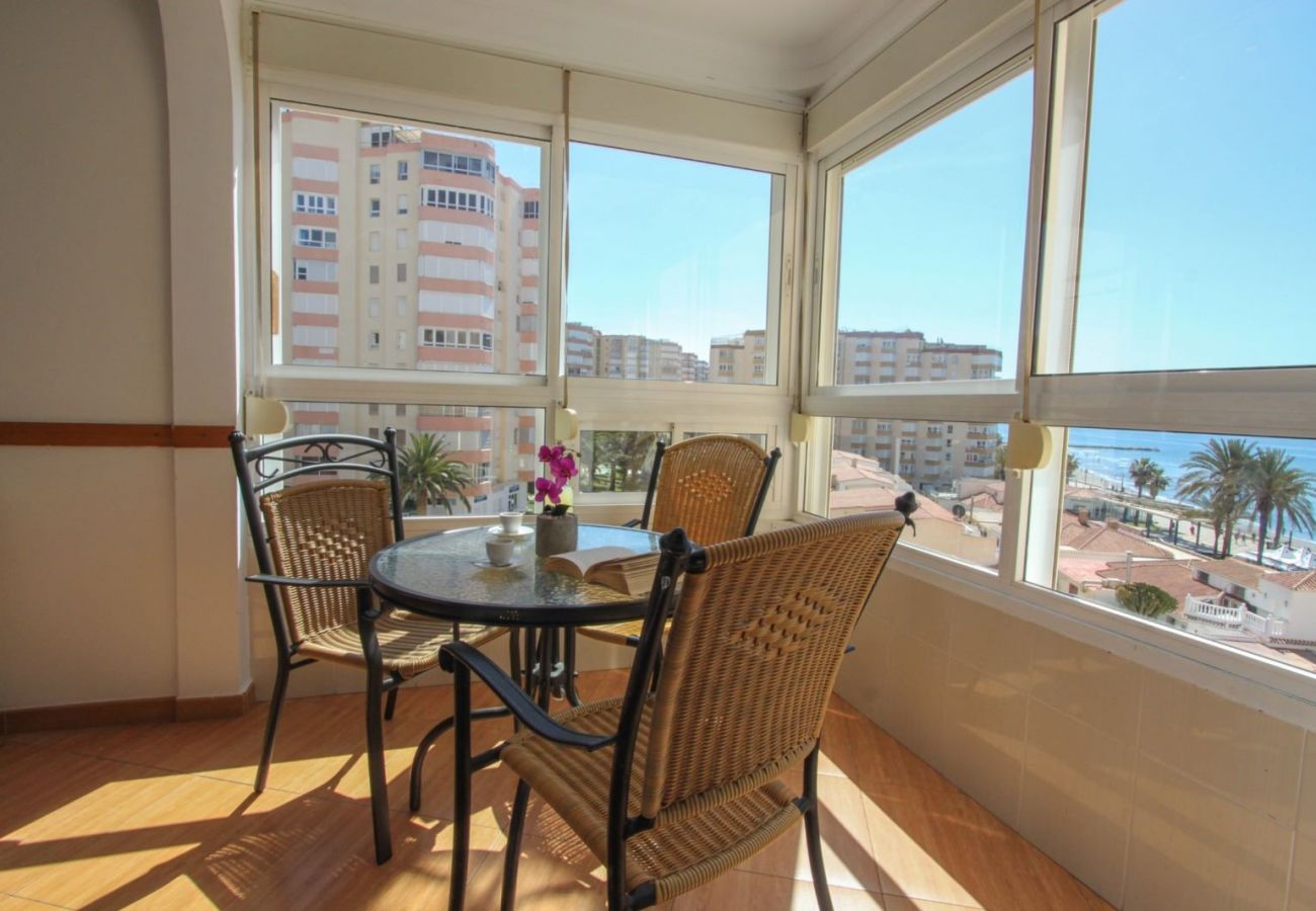 Ferienwohnung in Torrox Costa - Apartment America 1. Strandlinie