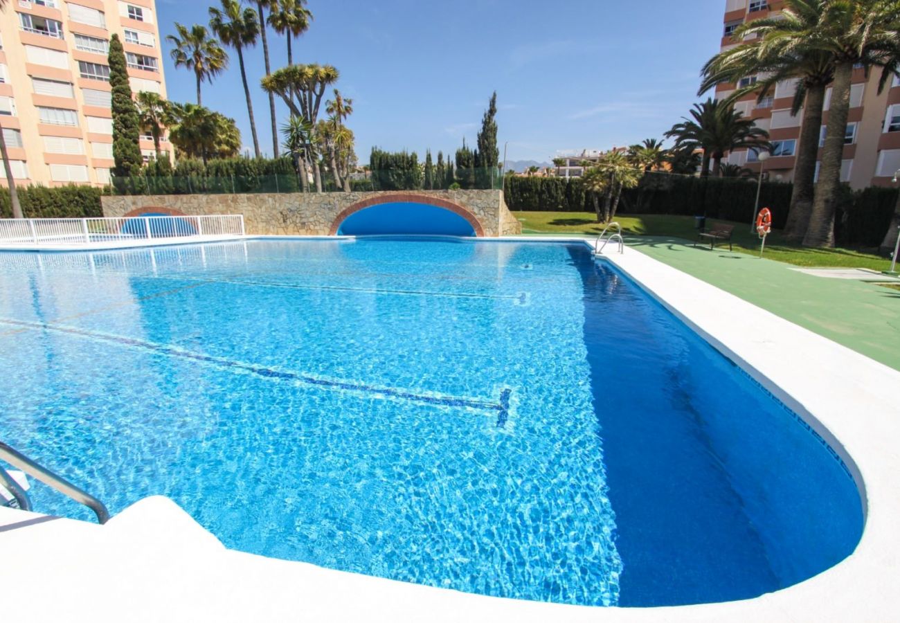 Ferienwohnung in Torrox Costa - Apartment America 1. Strandlinie