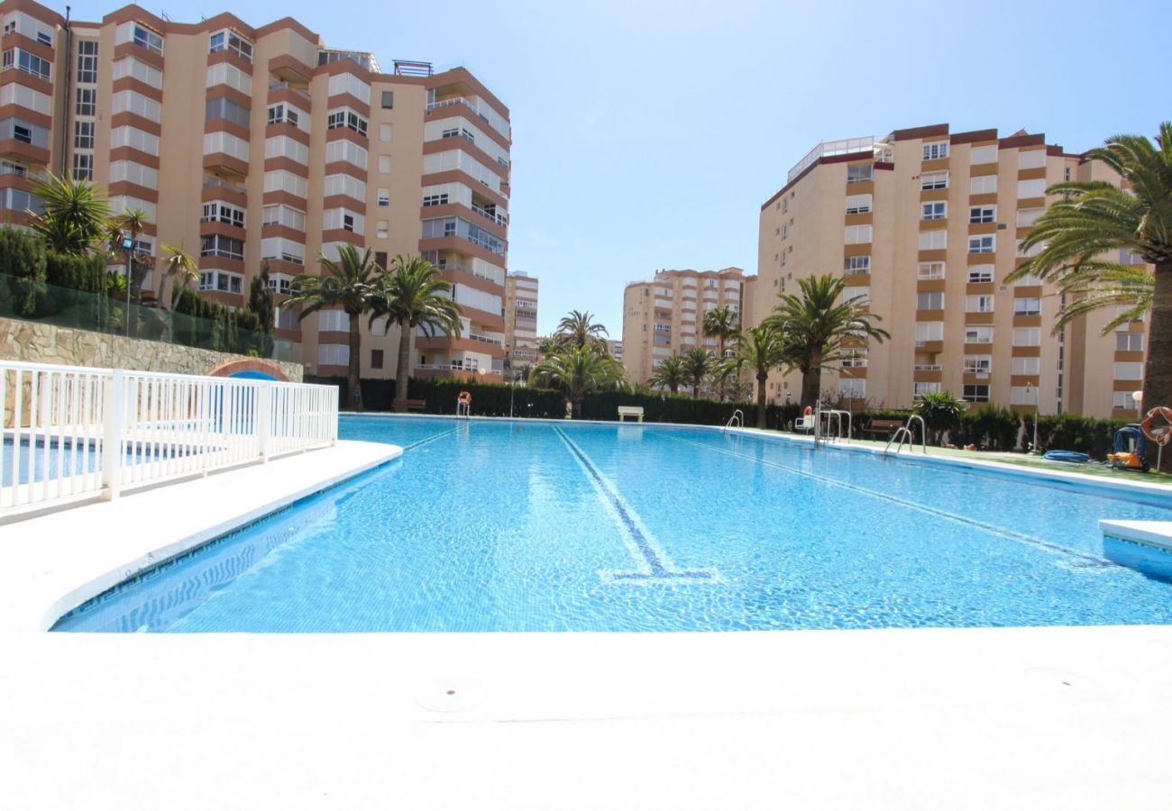 Ferienwohnung in Torrox Costa - Apartment America 1. Strandlinie