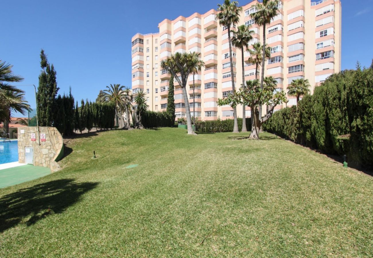 Ferienwohnung in Torrox Costa - Apartment America 1. Strandlinie