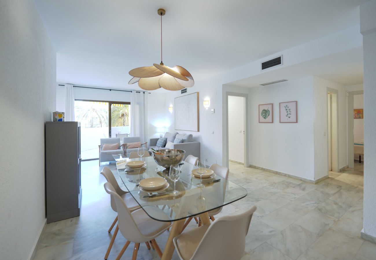 Ferienwohnung in Marbella - 2035 Modernes Familienapartment am Golden Beach