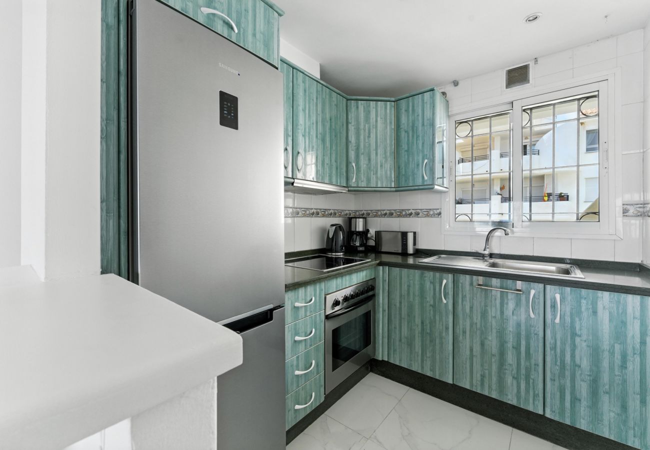 Ferienwohnung in San Luis de Sabanillas - 3003 Exklusives Penthouse mit Meerblick direkt am Strand
