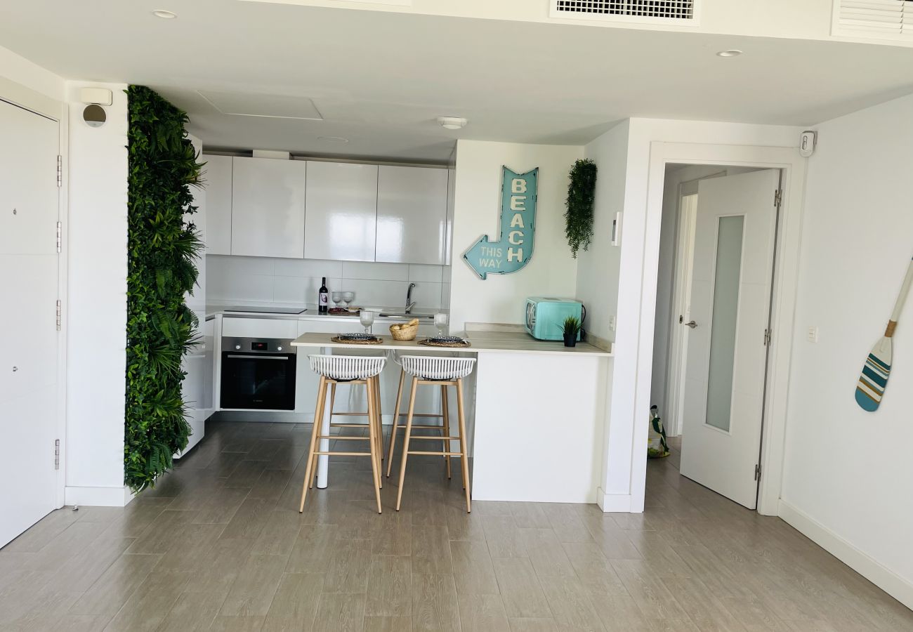 Ferienwohnung in Torrox Costa - Dunas Beach with sea views in Torrox Costa