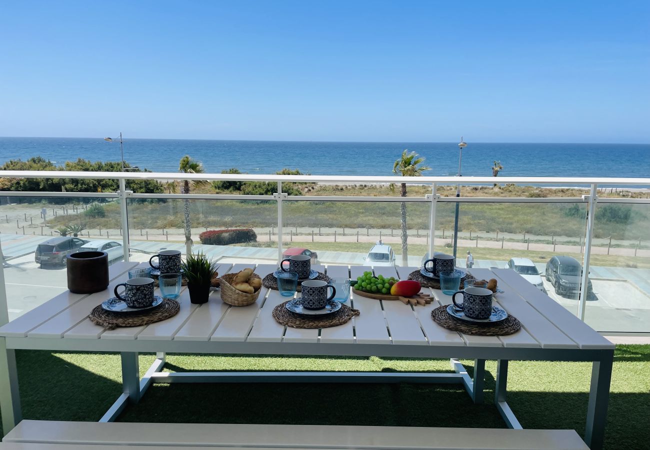Ferienwohnung in Torrox Costa - Dunas Beach with sea views in Torrox Costa