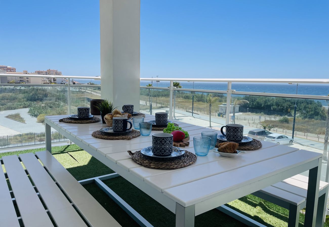 Ferienwohnung in Torrox Costa - Dunas Beach with sea views in Torrox Costa