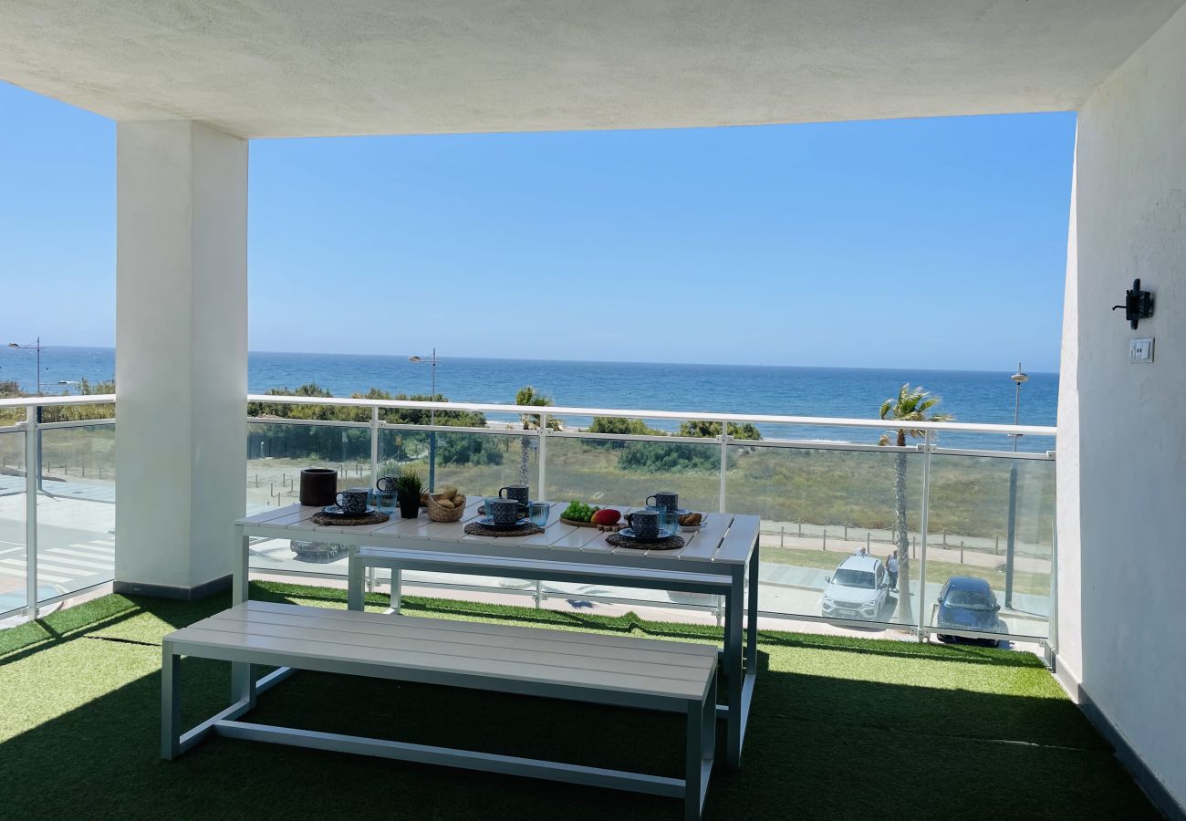 Ferienwohnung in Torrox Costa - Dunas Beach with sea views in Torrox Costa