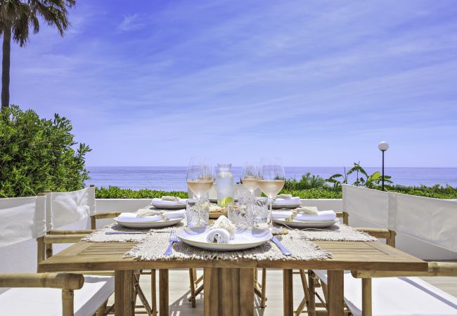 Doppelhaushälfte in Manilva - 3129 Beachfront Casa Cosy in Aldea Beach Doppelhaushälfte in Manilva - 3129 Beachfront Casa Cosy in Aldea Beach