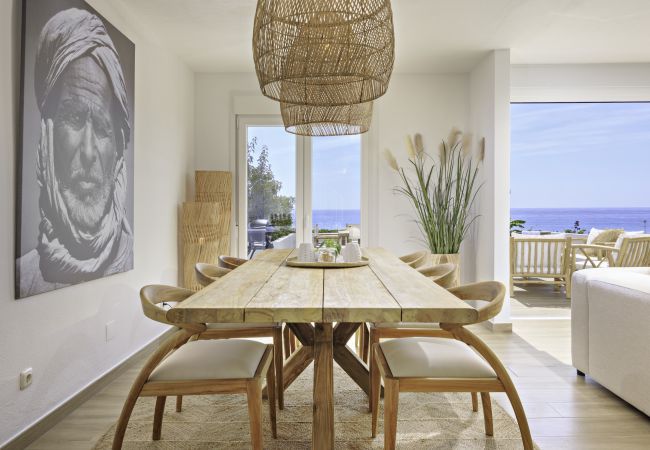 Doppelhaushälfte in Manilva - 3129 Beachfront Casa Cosy in Aldea Beach Doppelhaushälfte in Manilva - 3129 Beachfront Casa Cosy in Aldea Beach