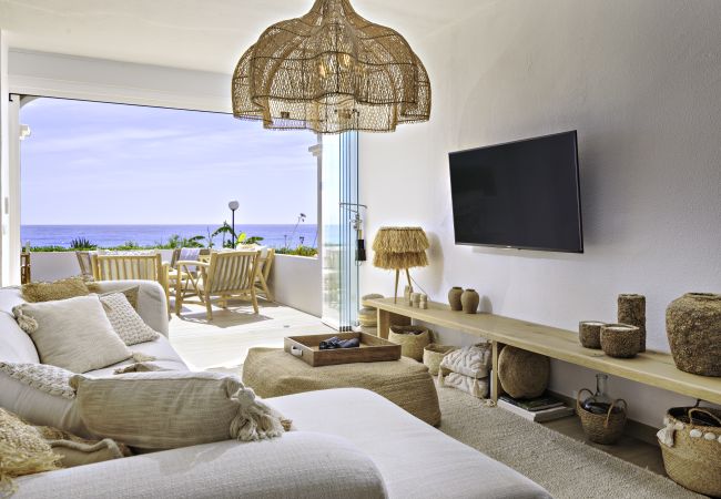 Doppelhaushälfte in Manilva - 3129 Beachfront Casa Cosy in Aldea Beach Doppelhaushälfte in Manilva - 3129 Beachfront Casa Cosy in Aldea Beach