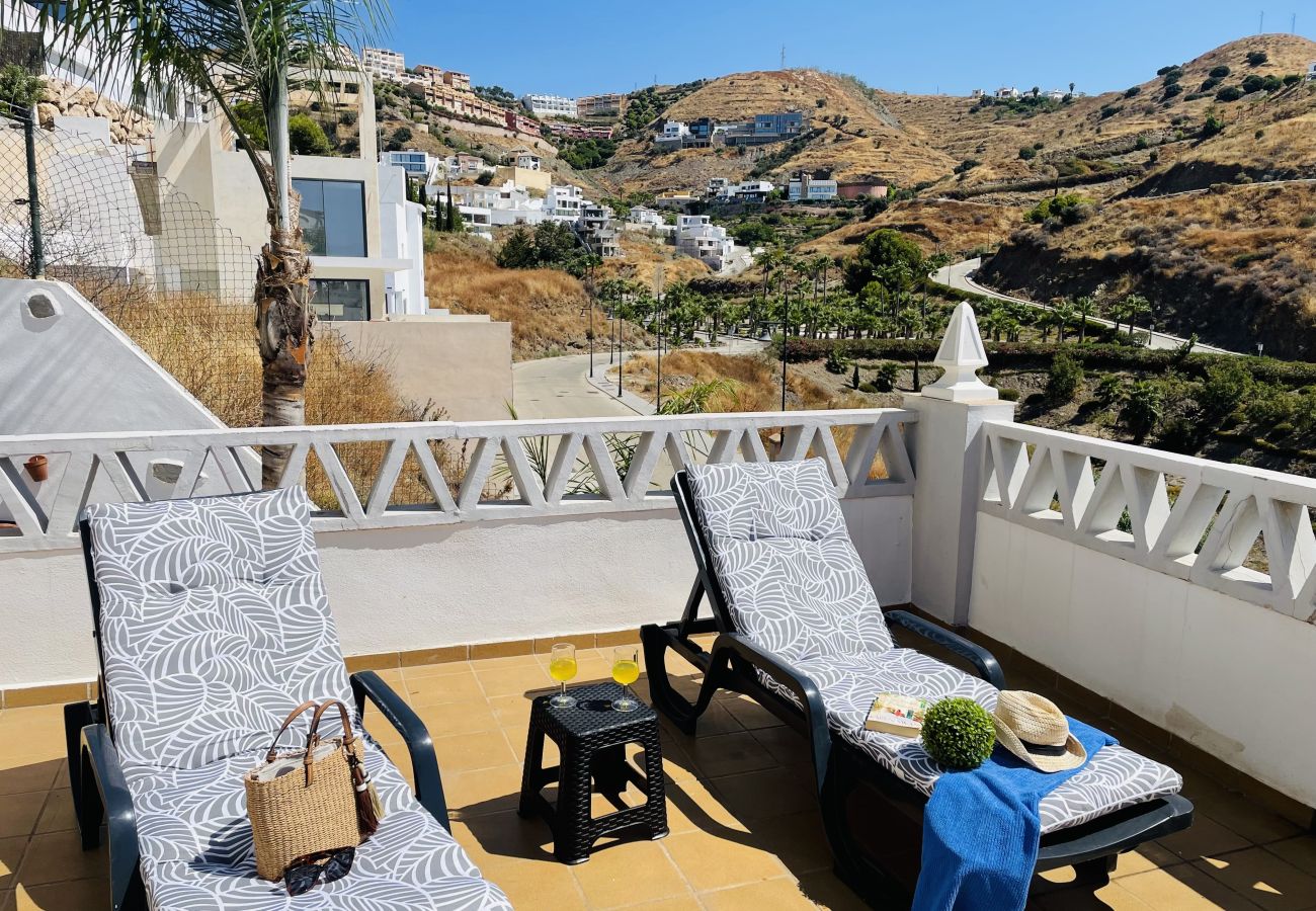 Doppelhaushälfte in Torrox Costa - White House with Sea Views by At Home Costa del Sol
