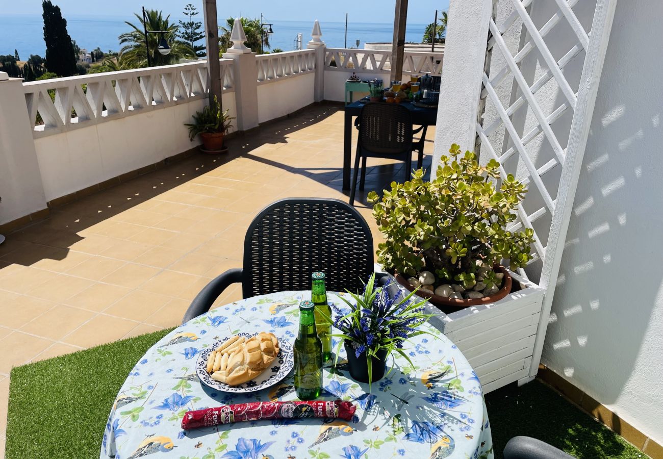 Doppelhaushälfte in Torrox Costa - White House with Sea Views by At Home Costa del Sol