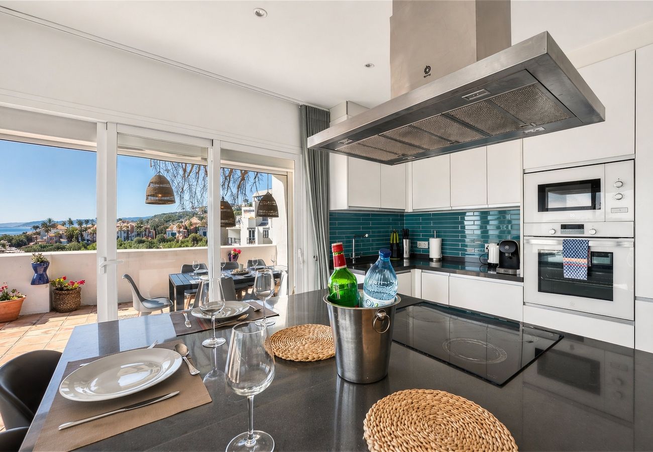 Ferienwohnung in Casares - 3180 Duplex Penthouse mit Panoramablick aufs Meer