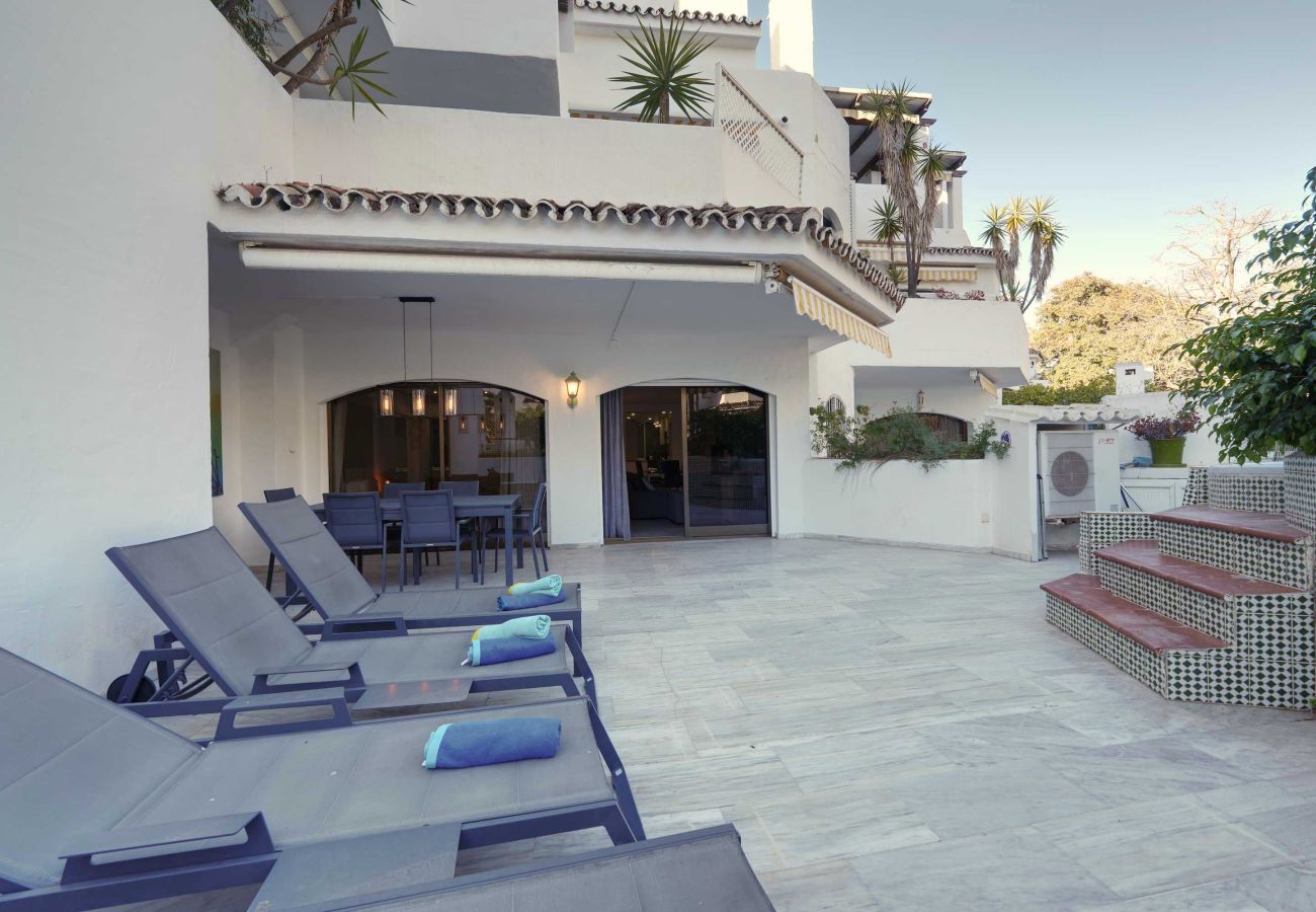 Apartamento en Marbella - 2033 Apartamento Familiar en Primera Línea de Playa en Golden Beach