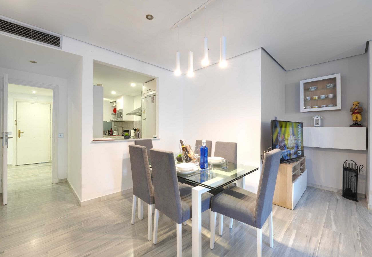 Apartamento en Marbella - 2033 Apartamento Familiar en Primera Línea de Playa en Golden Beach