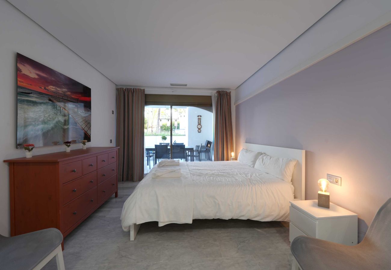 Apartamento en Marbella - 2033 Apartamento Familiar en Primera Línea de Playa en Golden Beach
