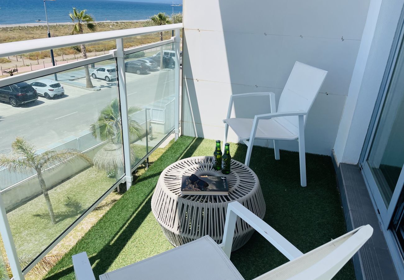 Apartamento en Torrox Costa - Dunas Beach con vistas al mar en Torrox Costa