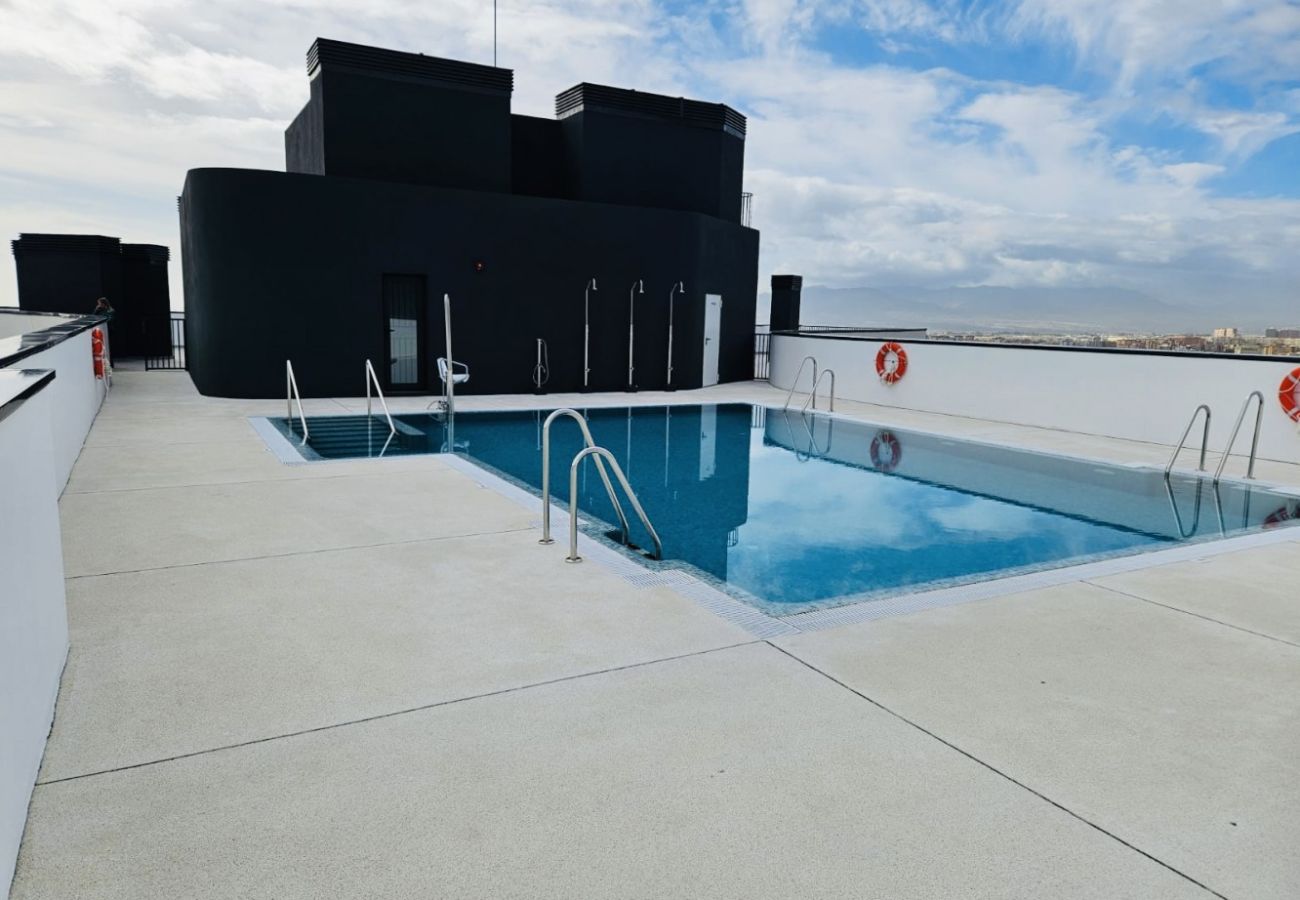 Apartamento en Málaga - Lujoso apartamento en Centro de Malaga planta 17