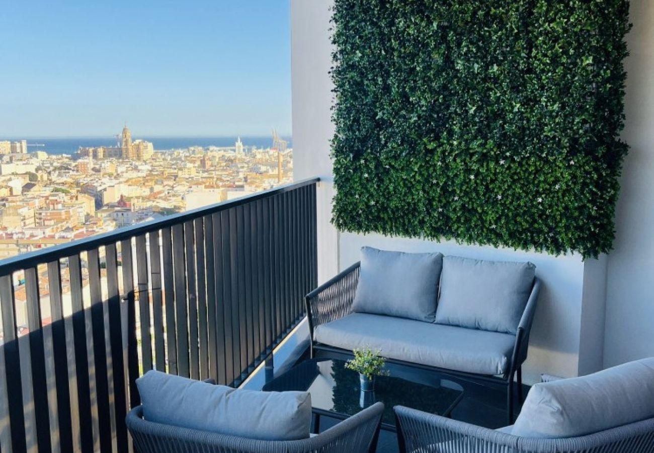 Apartamento en Málaga - Lujoso apartamento en Centro de Malaga planta 17