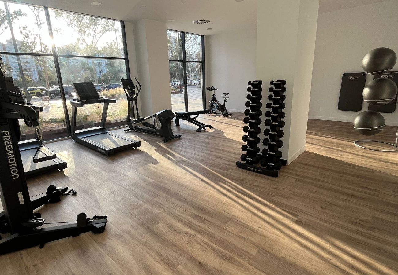 Apartamento en Málaga - Lujoso apartamento en Centro de Malaga planta 17