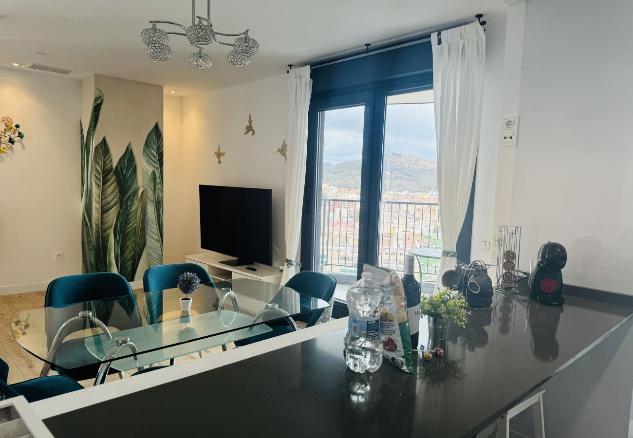 Apartamento en Málaga - Lujoso apartamento en Centro de Malaga planta 17