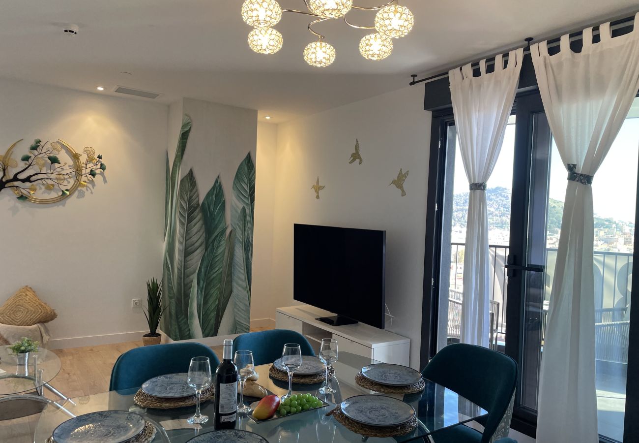 Apartamento en Málaga - Lujoso apartamento en Centro de Malaga planta 17