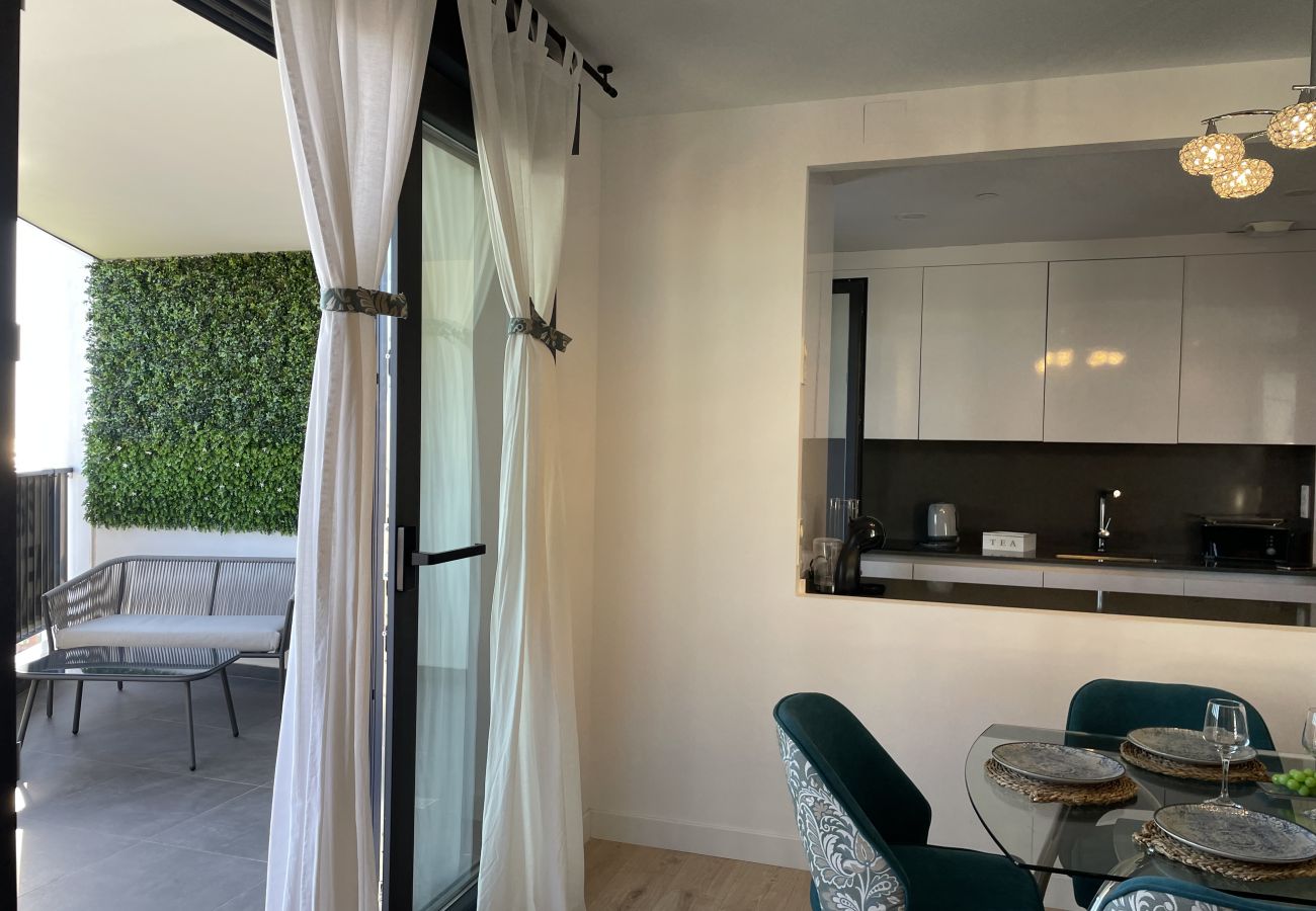 Apartamento en Málaga - Lujoso apartamento en Centro de Malaga planta 17
