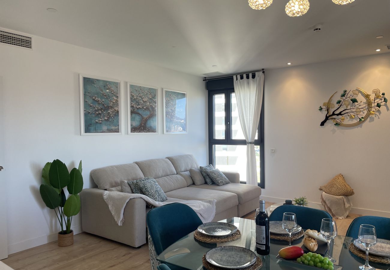 Apartamento en Málaga - Lujoso apartamento en Centro de Malaga planta 17