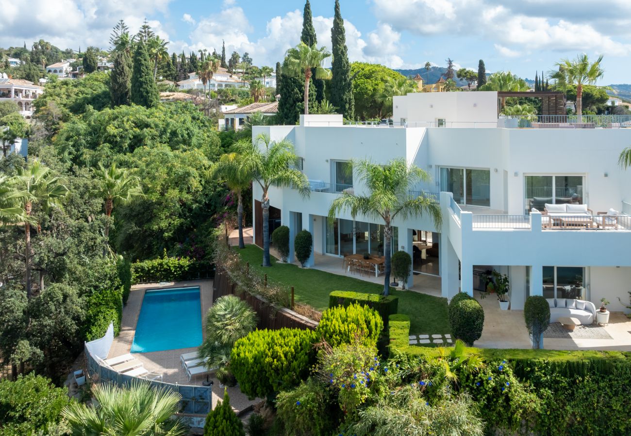 Villa in Marbella - BREATHTAKING VIEWS FROM VILLA NEAR BEACH - HEATED POOL