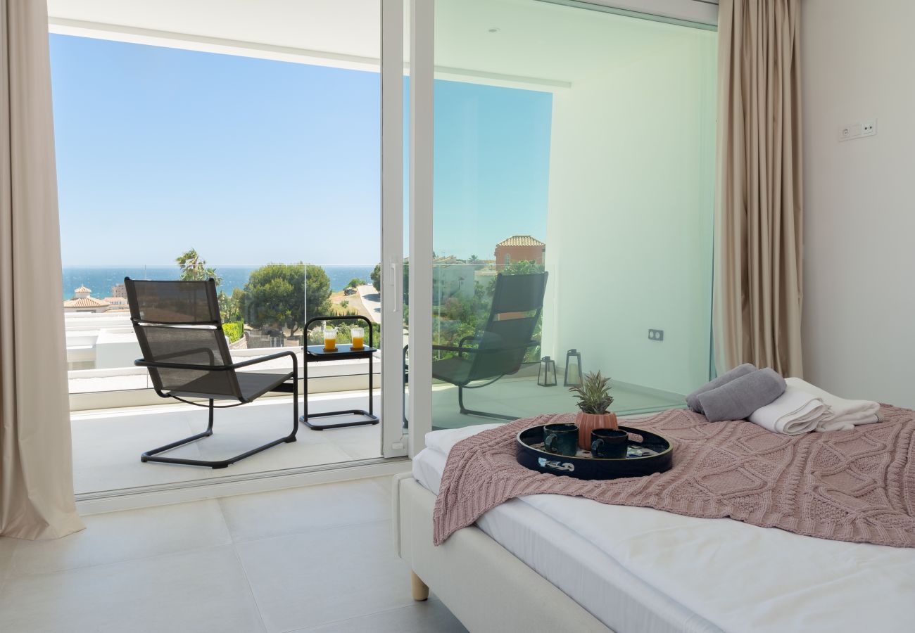Villa in Mijas Costa - 394921 - Wonderful semi detached villa near beach (heated pool)