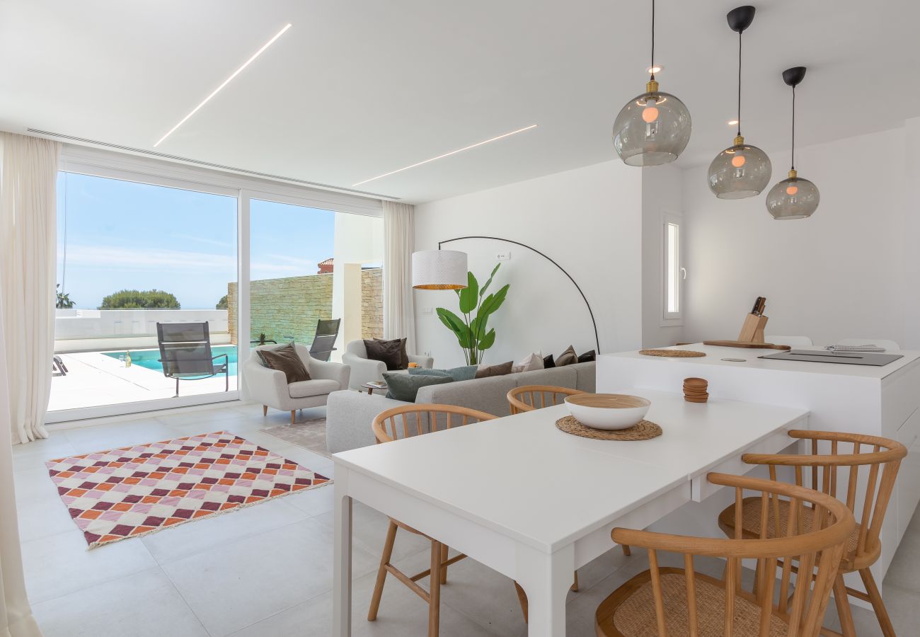 Villa in Mijas Costa - 394921 - Wonderful semi detached villa near beach (heated pool)