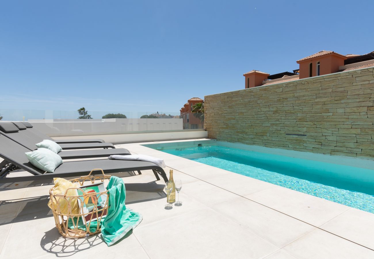 Villa in Mijas Costa - 394921 - Wonderful semi detached villa near beach (heated pool)