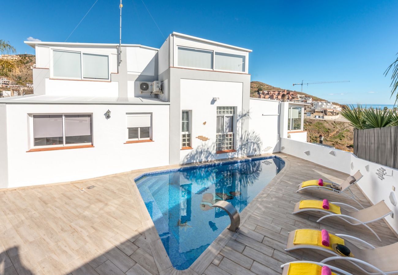 Villa in Torrox Costa - Villa Marrakech in the Peñoncillo