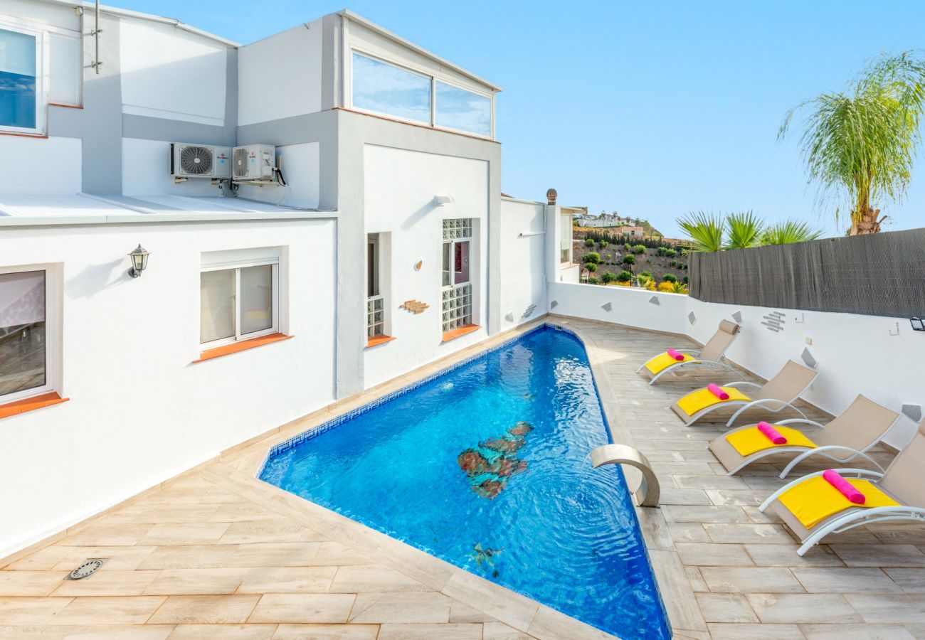 Villa in Torrox Costa - Villa Marrakech in the Peñoncillo