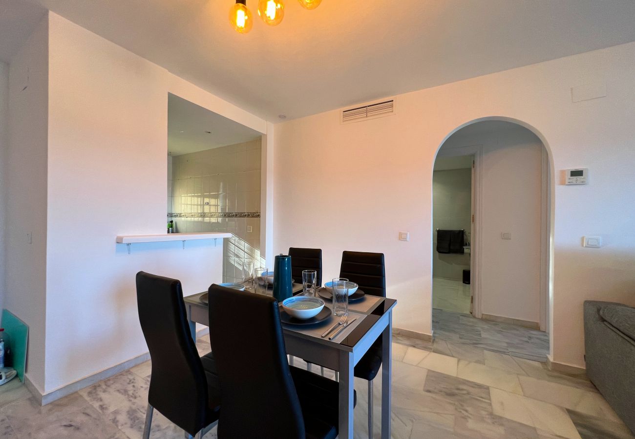 Apartment in San Luis de Sabanillas - 3003 beachfront 1. line Penthouse duplex